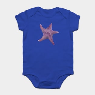 Purple sea star Baby Bodysuit